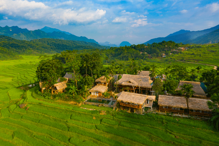 Don Village in Pu Luong 